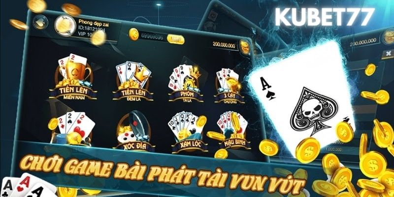 Thông tin tổng quan về game bài KUBET77 