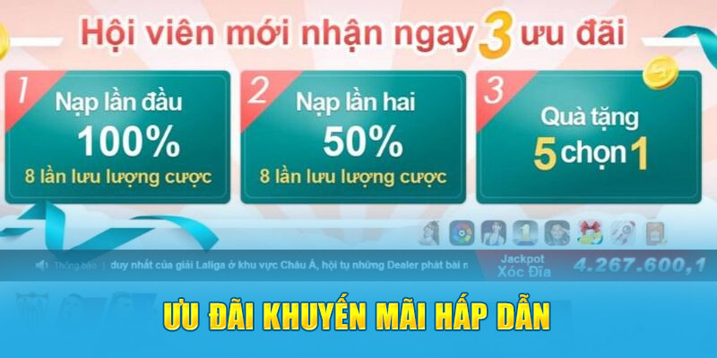 Ưu đãi khuyến mãi hấp dẫn